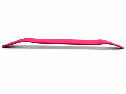 Side profile of The Classic skateboard deck showing its deep concave designed for responsive control and stability.